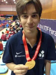 Pascal Pereira Leal - Champion du Monde ITTF - crédit FFSA