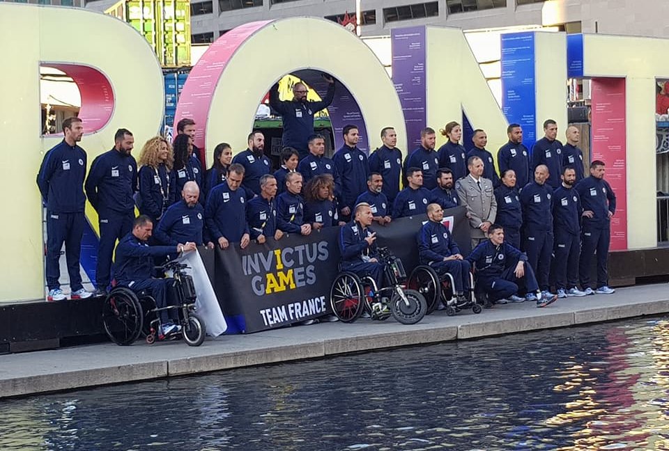 L'équipe de France de retour des Invictus Games Comité Paralympique