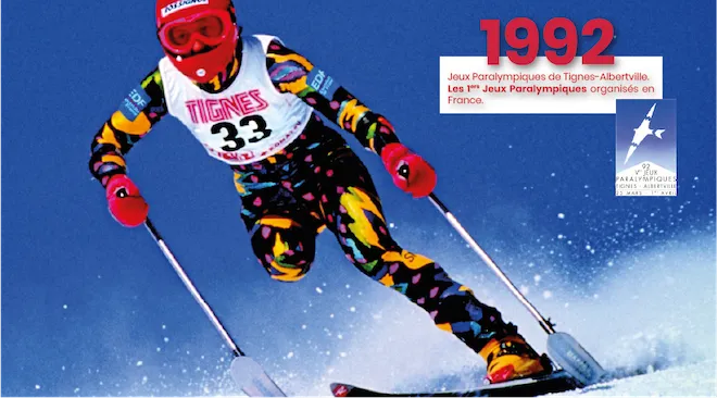 1924 - Jeux Paralympiques de Tignes-Albertville. La première fois que la France organise les Jeux Paralympiques