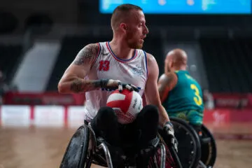 Christophe SALEGUI Tokyo 2020 rugby fauteuil