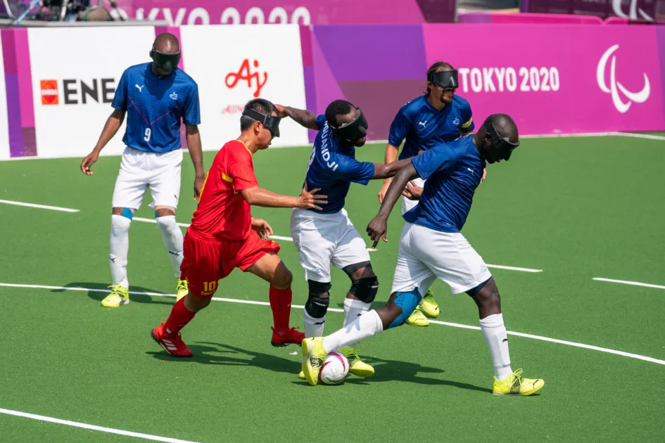 Yvan WOUANDJI KEPMEGNI tokyo 2020 football à 5