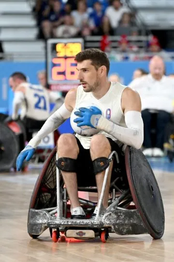 Rodolphe Jarlan, rugby fauteuil, Jeux Paralympiques de Paris 2024