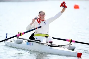 Nathalie Benoit, para aviron, aux Jeux Paralympiques de Paris 2024