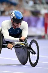 Pierre Fairbank, para athlétisme, aux Jeux Paralympiques de Paris 2024
