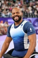 Alex Adélaïde, para développé-couché, aux Jeux Paralympiques de Paris 2024