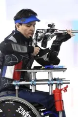 Cédric Fèvre-Chevalier, para tir, aux Jeux Paralympiques de Paris 2024