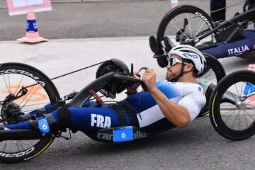 Mathieu Bosredon, para cyclisme, aux Jeux Paralympiques de Paris 2024