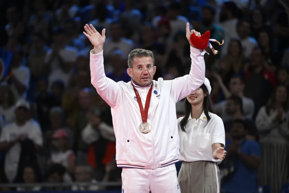 Cyril Jonard, para judo, aux Jeux Paralympiques de Paris 2024