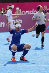 CPSF - Football à 5 - Londres 2012 - David LABARRE