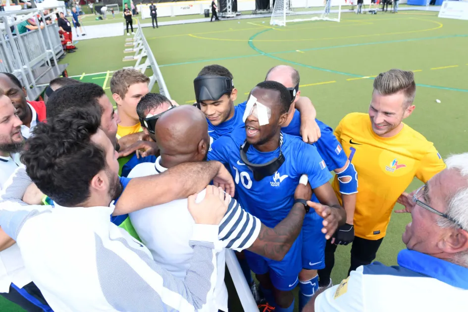 CPSF - Football à 5 - Yvan WOUANDJI