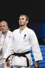 Nathan Petit, para judo, aux Jeux Paralympiques de Paris 2024