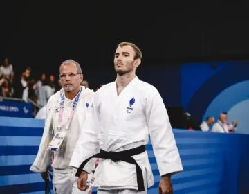 Nathan Petit, para judo, aux Jeux Paralympiques de Paris 2024