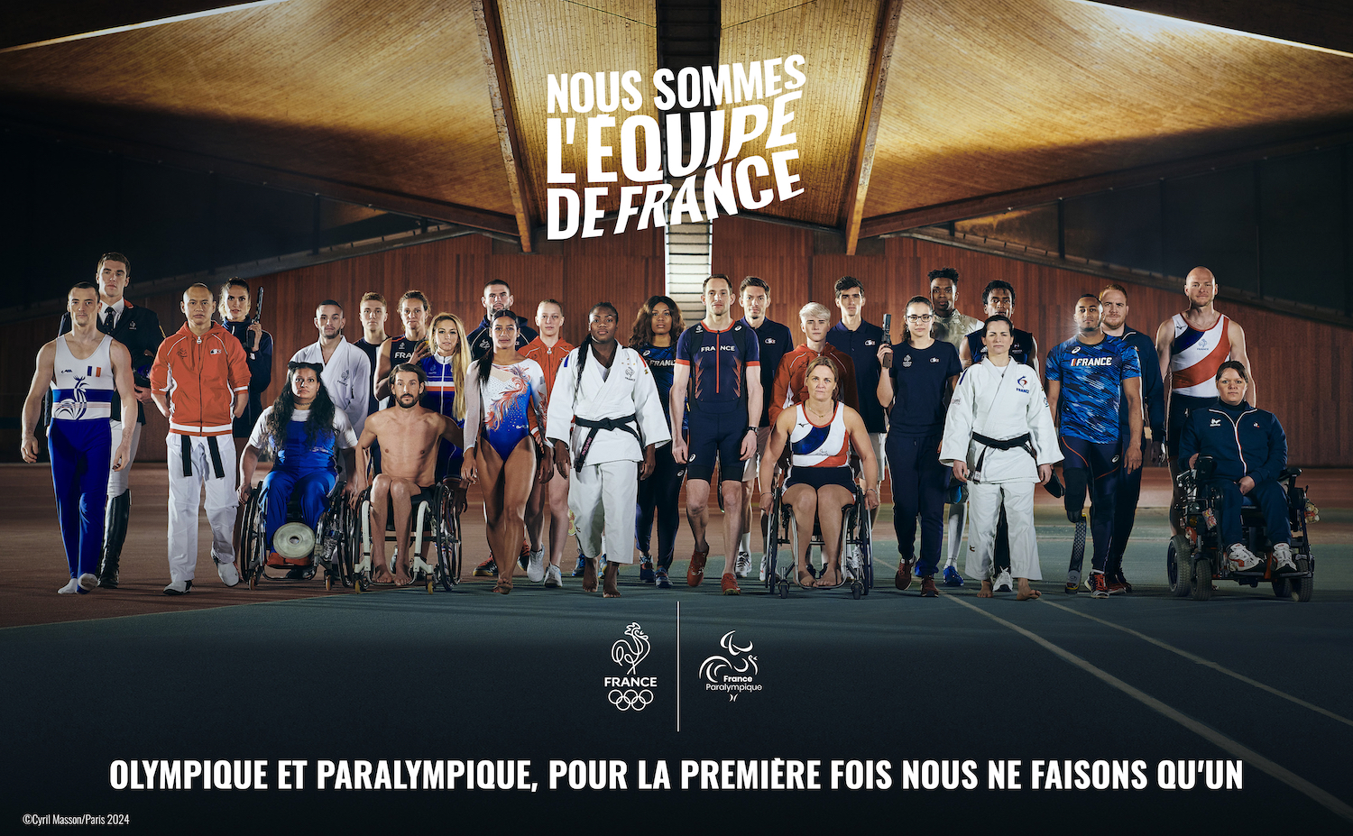 Une seule et même Equipe de France Comité Paralympique et Sportif