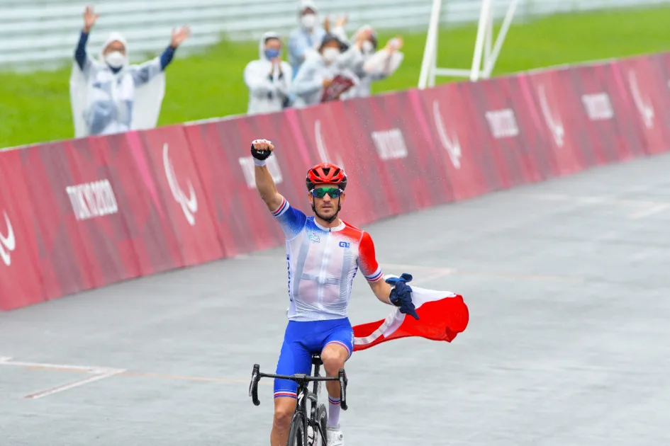 Kevin Le Cunff victorieux lors des Jeux Paralympiques de Tokyo