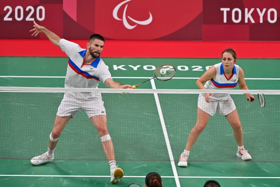 Faustine Noel et Lucas Mazur lors des Jeux Paralympiques de Tokyo