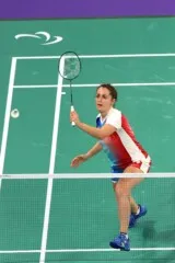 Faustine Noël, para badminton, aux Jeux Paralympiques de Paris 2024
