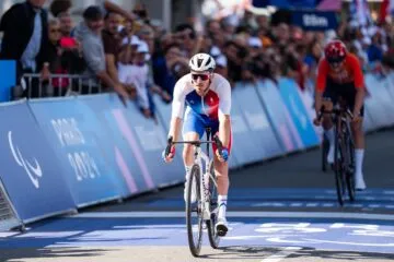 Kévin Le Cunff, para cyclisme, aux Jeux Paralympiques de Paris 2024