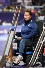 Sonia Heckel, boccia, aux Jeux Paralympiques de Paris 2024