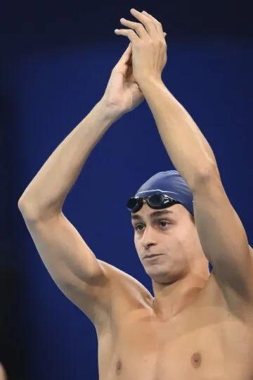 Ugo Didier, para natation, aux Jeux Paralympiques de Paris 2024