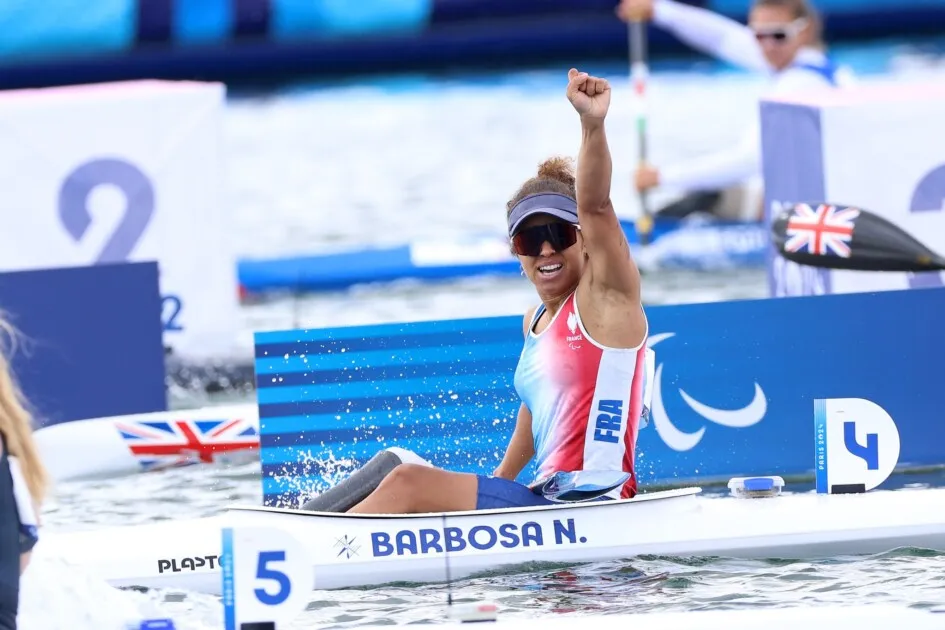 Nélia Barbosa, para canoë, aux Jeux Paralympiques de Paris 2024