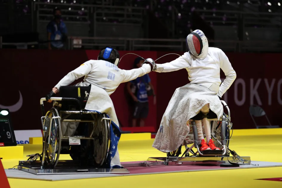 Yohan PETER Tokyo 2020 escrime fauteuil