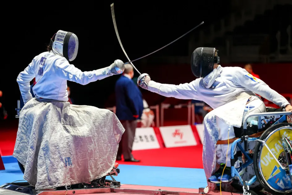 Yohan PETER Tokyo 2020 escrime fauteuil