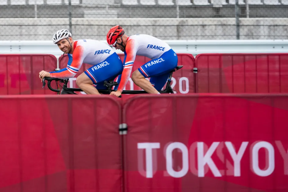 François PERVIS & Raphaël BEAUGILLET Tokyo 2020 para cyclisme