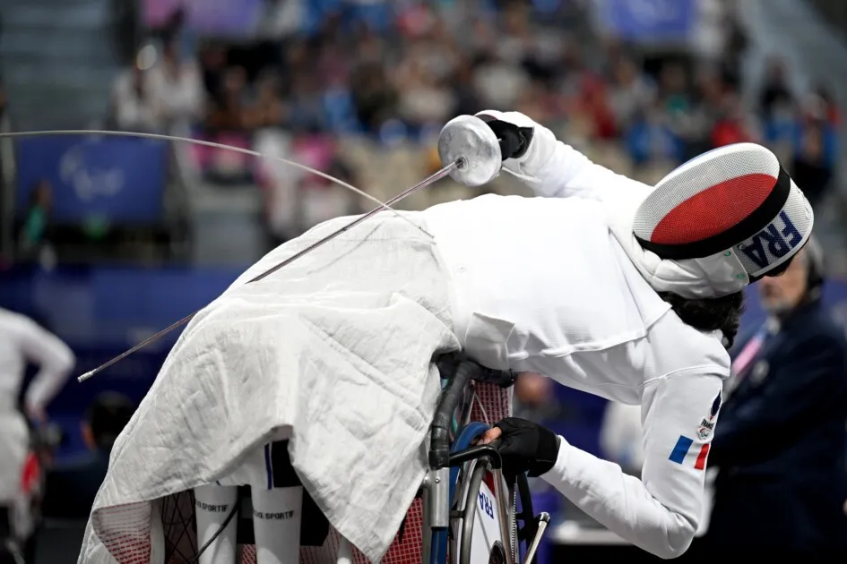 Yohan Peter, escrime fauteuil, aux Jeux Paralympiques de Paris 2024