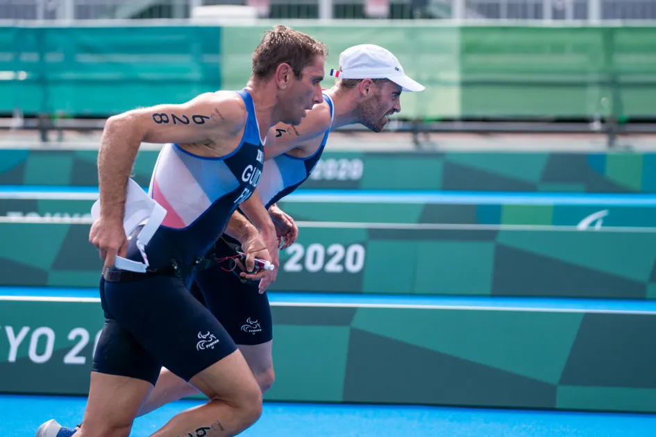 Thibaut RIGAUDEAU & Cyril VIENNOT Tokyo 2020 para triathlon