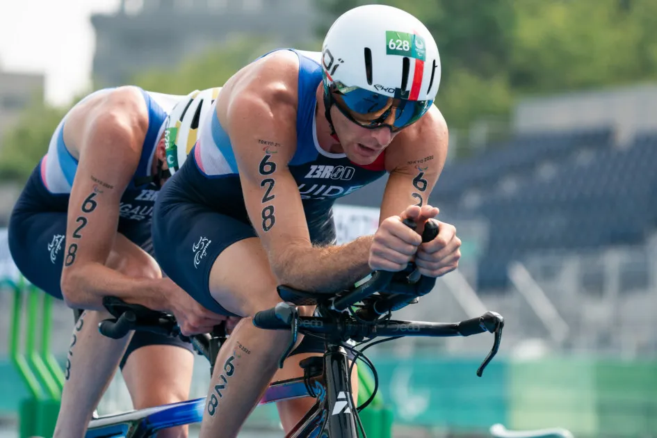Thibaut RIGAUDEAU & Cyril VIENNOT Tokyo 2020 para triathlon