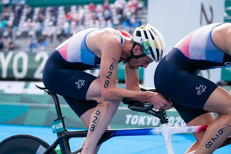 Thibaut RIGAUDEAU & Cyril VIENNOT Tokyo 2020 para triathlon