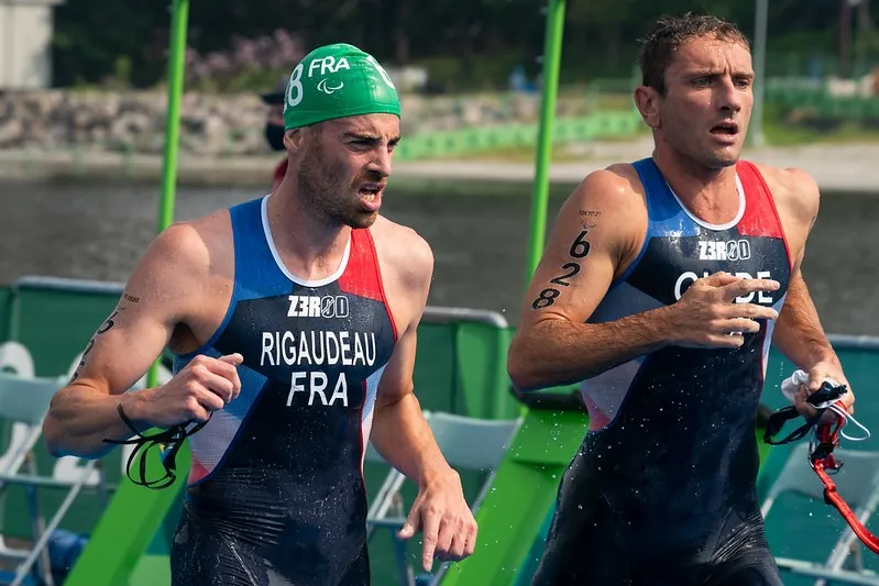 Thibaut RIGAUDEAU & Cyril VIENNOT Tokyo 2020 para triathlon