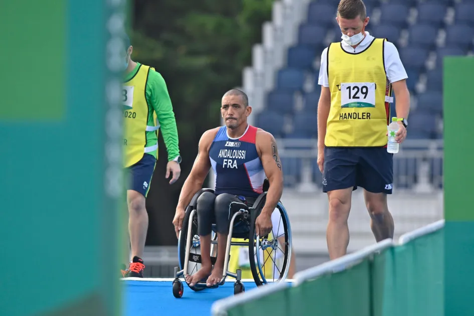 Ahmed ANDALOUSSI Tokyo 2020 para triathlon