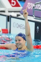 Emeline Pierre, para natation, aux Jeux Paralympiques de Paris 2024