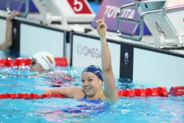 Emeline Pierre, para natation, aux Jeux Paralympiques de Paris 2024