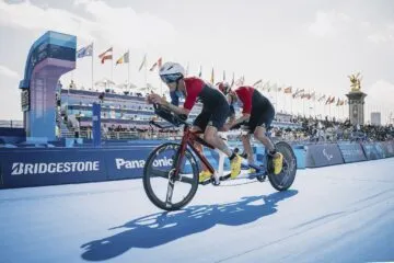 Antoine Perel & Yohan Le Berre, para triathlon, aux Jeux Paralympiques de Paris 2024