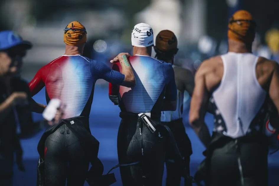 Antoine Perel & Yohan Le Berre, para triathlon, aux Jeux Paralympiques de Paris 2024