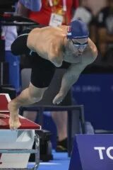 Laurent Chardard, para natation, aux Jeux Paralympiques de Paris 2024