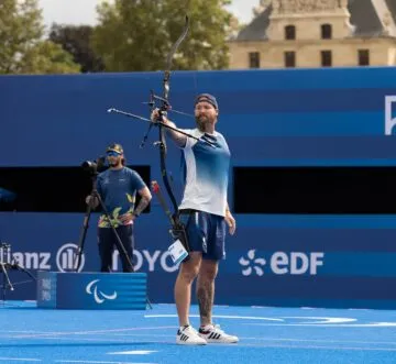 Guillaume Toucoullet, para tir à l'arc, aux Jeux Paralympiques de Paris 2024
