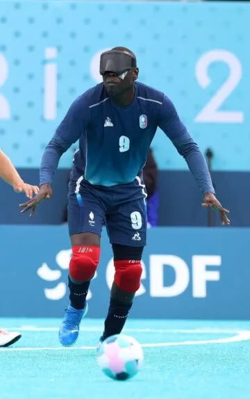 Khalifa Youmé, cécifoot, aux Jeux Paralympiques de Paris 2024