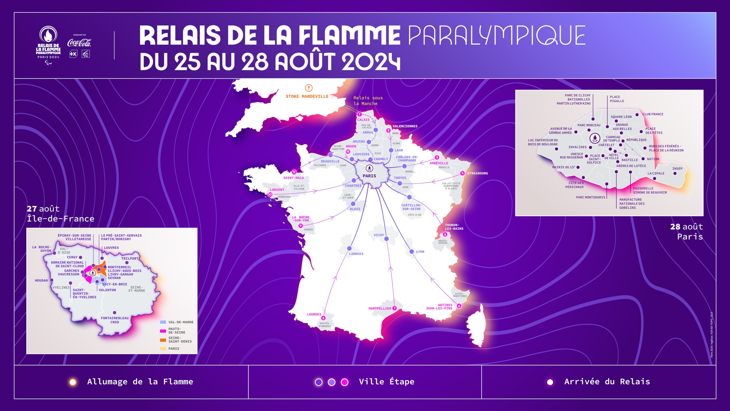 Le Relais De La Flamme Paralympique De Paris 2024 Comité Paralympique ...