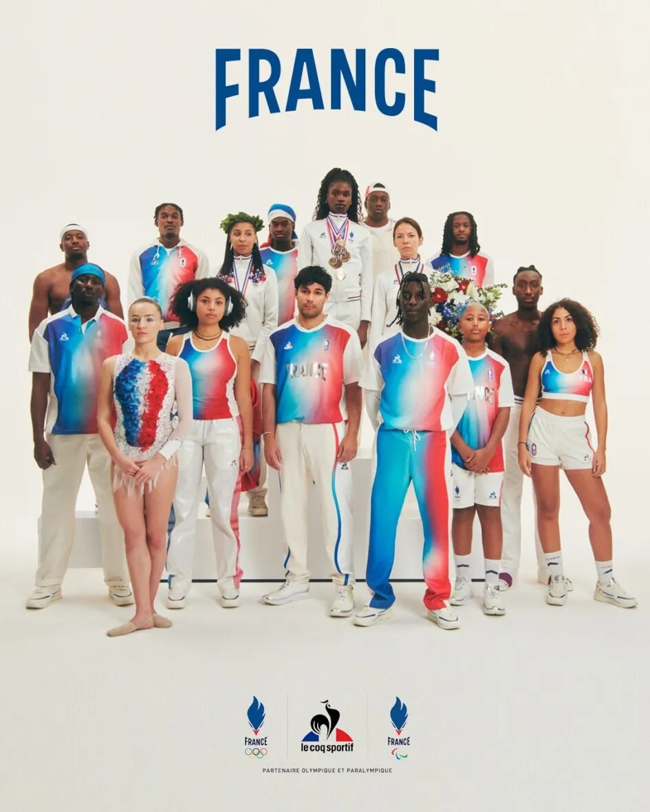 Les tenues des Bleus devoilees Comite Paralympique et Sportif Francais