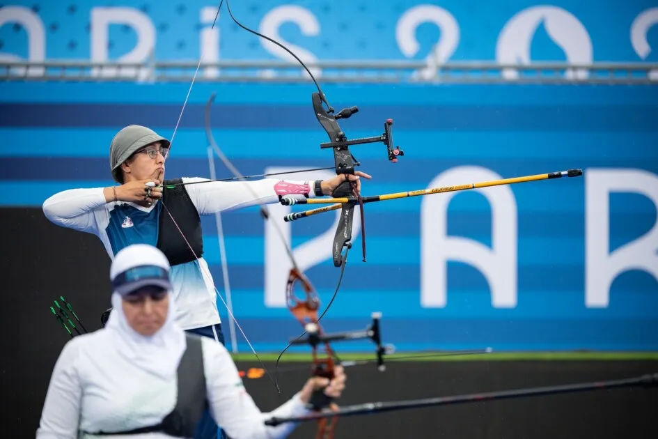 Aziza Benhami, para tir à l'arc, aux Jeux Paralympiques de Paris 2024