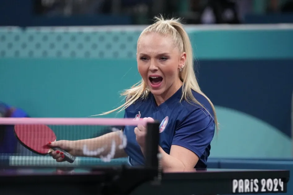 Flora Vautier, para tennis de table, aux Jeux Paralympiques de Paris 2024