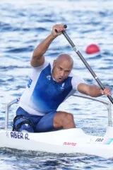 Abel Aber, para canoë, aux Jeux Paralympiques de Paris 2024