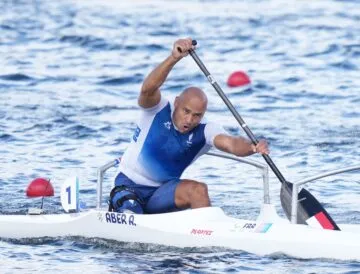 Abel Aber, para canoë, aux Jeux Paralympiques de Paris 2024