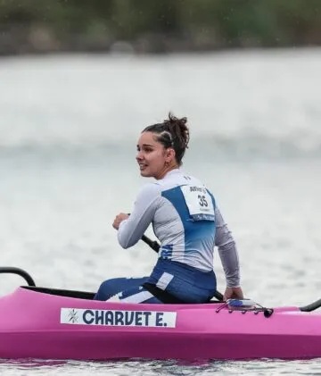 Eléa Charvet, para canoë, aux Jeux Paralympiques de Paris 2024