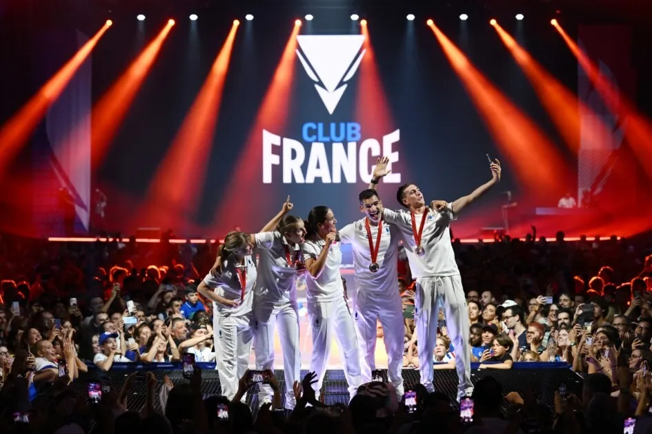 Emilie Acquistapace, Rémy Taranto, Candyce Chafa, Margot Boulet, Grégoire Bireau, para aviron, aux Jeux Paralympiques de Paris 2024