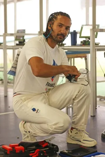 Romain Ramalingom-Sellemoutou, para tir, aux Jeux Paralympiques de Paris 2024