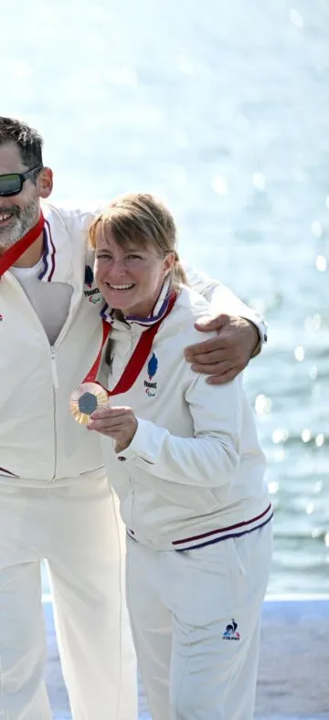 Emilie Acquistapace, para aviron, aux Jeux Paralympiques de Paris 2024